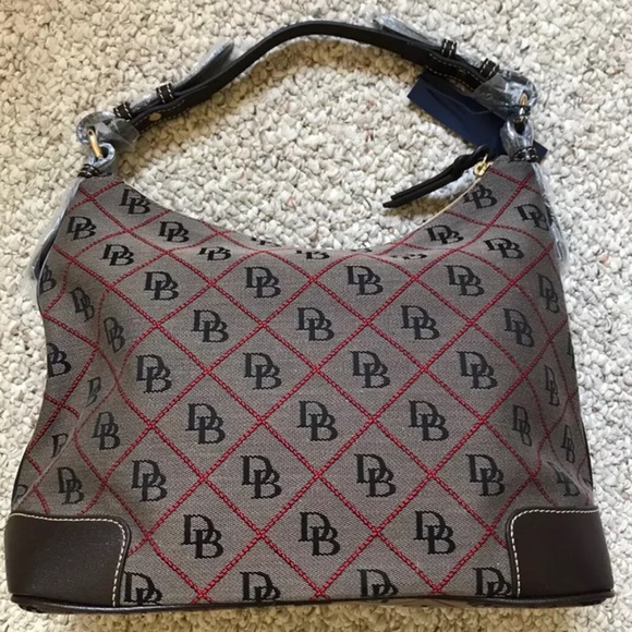 Dooney & Bourke Large Erica in Charcoal Gtay Vintage - Picture 3 of 5